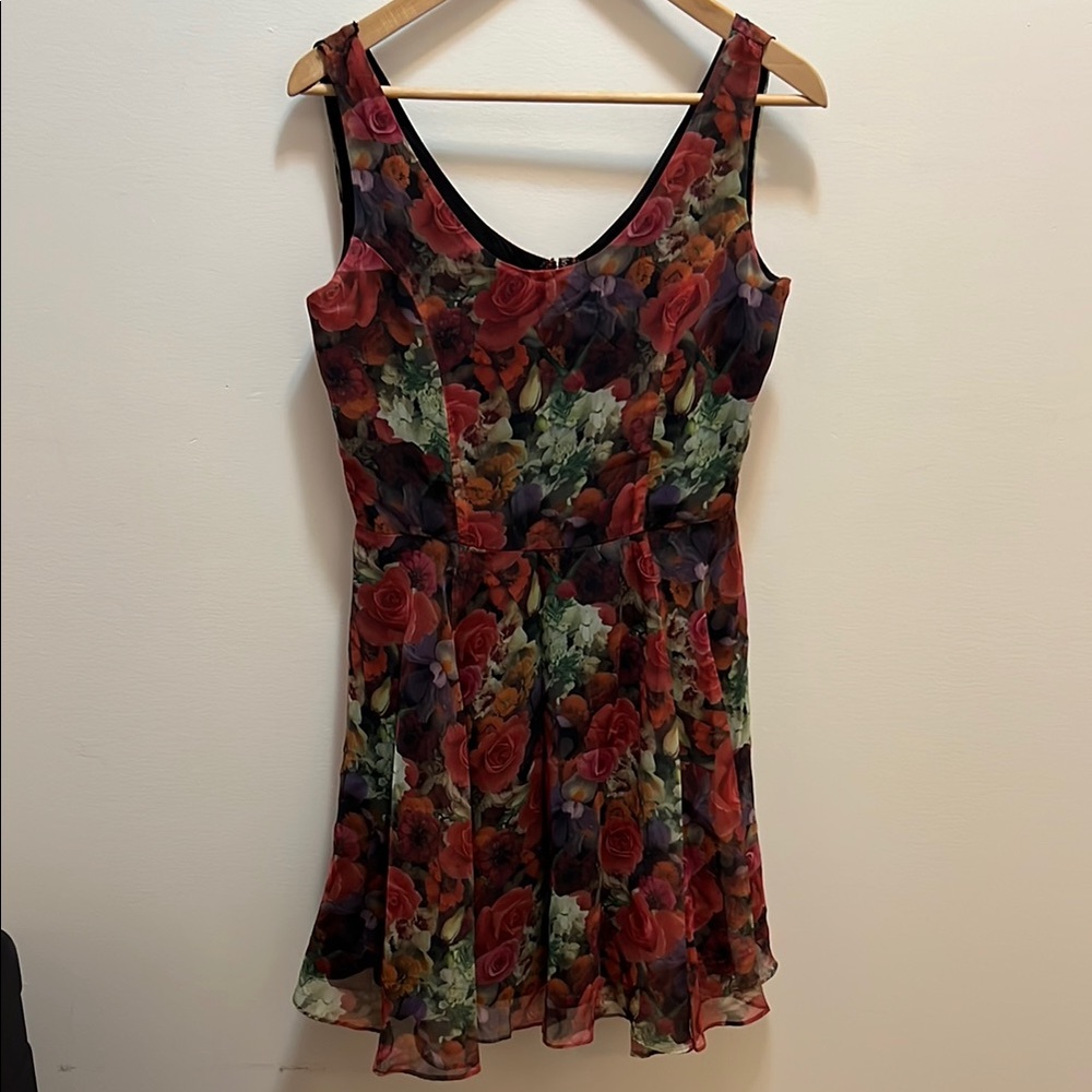 Floral Sleeveless Dress, Vintage 90s le château